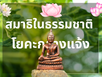 สมาธิในธรรมชาติ / โยคะกลางแจ้ง